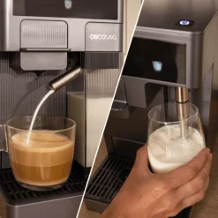 Cafetera multicápsula Cecotec FreeStyle Latte T 1350W 1,6L 4 en 1 gris