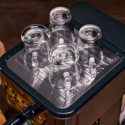 Cafetera semiautomática Cecotec Power Espresso 20 Coldbrew latte 1350W 1,5L pantalla táctil negro