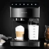 Cafetera semiautomática Cecotec Power Instant-ccino 20 Touch Nera 1350W 20 bares negro/inox