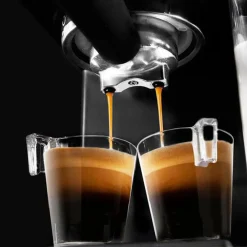 Cafetera semiautomática Cecotec Power Instant-ccino 20 Touch Nera 1350W 20 bares negro/inox