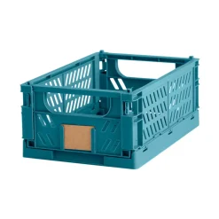 Caja multiusos Tapestry 3,3L plegable azul 10x25x16,5cm