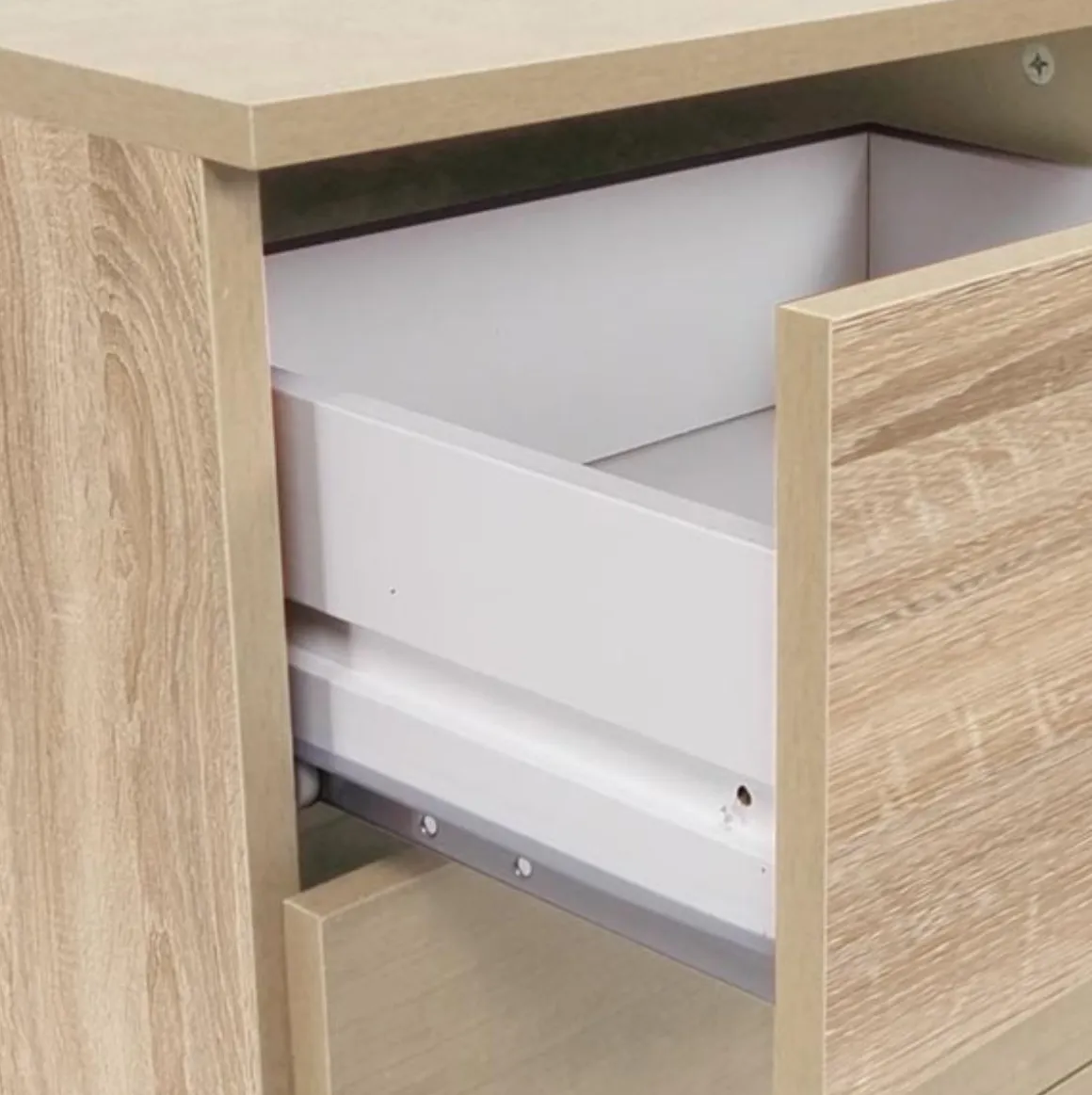 Cajonera Gabon 3 cajones con ruedas 67,5x41,6x35 cm