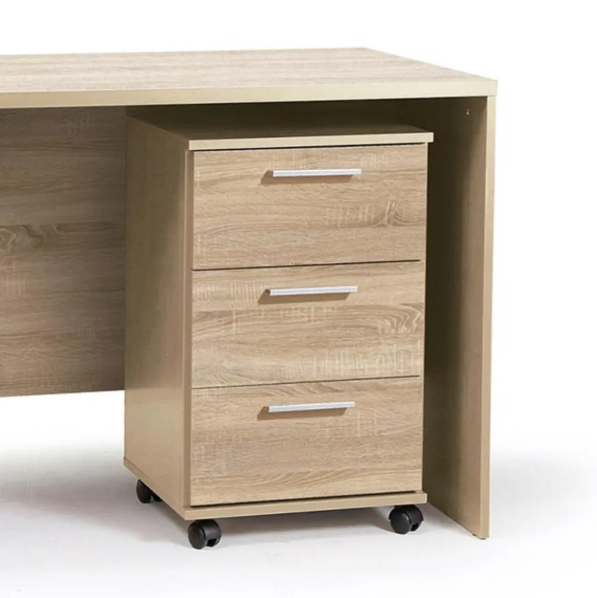 Cajonera Gabon 3 cajones con ruedas 67,5x41,6x35 cm
