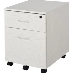 Cajonera Malia Vinsetto 2 cajones con llave blanco 55,6x40x45 cm