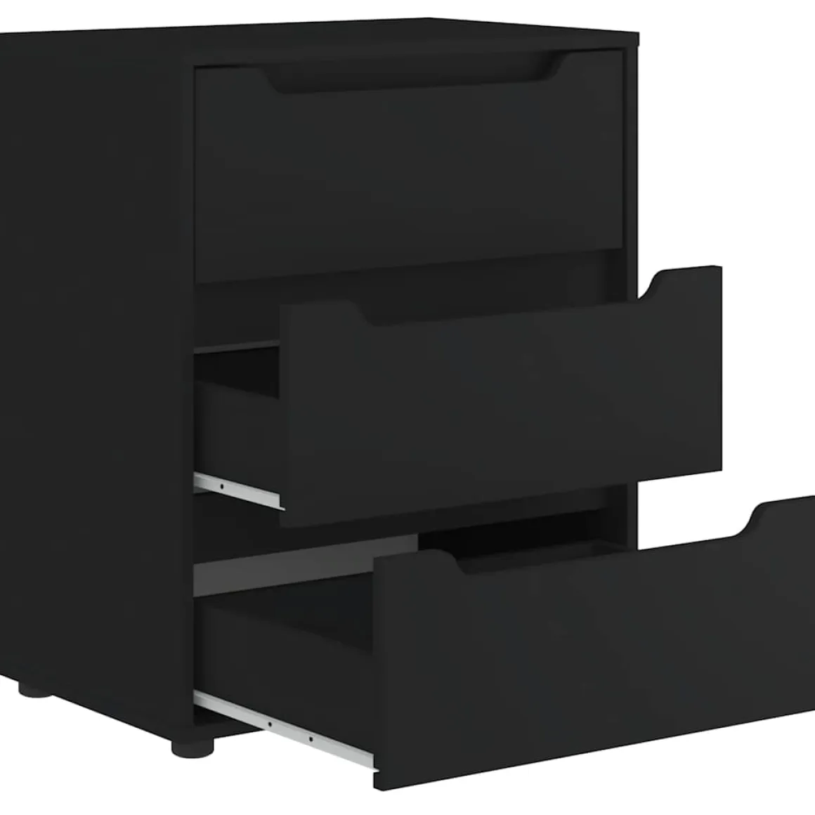 Cajonera Visnes 3 cajones 73x60x40 cm