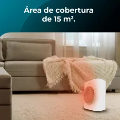 Calefactor cerámico Cecotec ReadyWarm 1570 Max Ceramic Rotate Smart 1500W oscilante