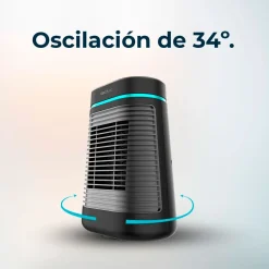 Calefactor cerámico Cecotec ReadyWarm 1550 Max Ceramic Rotate 1500W oscilante