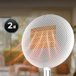 Calefactor cerámico Cecotec ReadyWarm 2100 Sun 2000W 2 potencias blanco