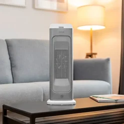 Calefactor cerámico Ready Warm 6700 Ceramic Sky Cecotec 2000W oscilante blanco