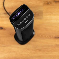 Calefactor cerámico Ready Warm 6800 Ceramic Sky Smart Cecotec 2000W oscilante con mando negro