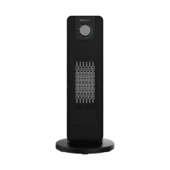 Calefactor de pie Cecotec ReadyWarm 2000 Max Ceramic Rotate 2000W oscilante 3 modos negro