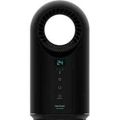 Calefactor Ready Warm 8400 Bladeless Connected 1500W Wifi oscilante/panel táctil negro