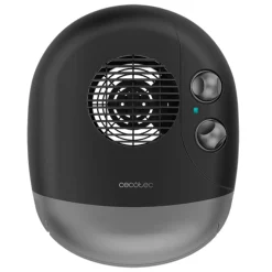 Calefactor ventilador Cecotec ReadyWarm 2000 Max Horizon Black 2000W diseño horizontal negro