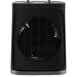 Calefactor ventilador Cecotec ReadyWarm 2050 Max Force Black 2000W diseño vertical negro