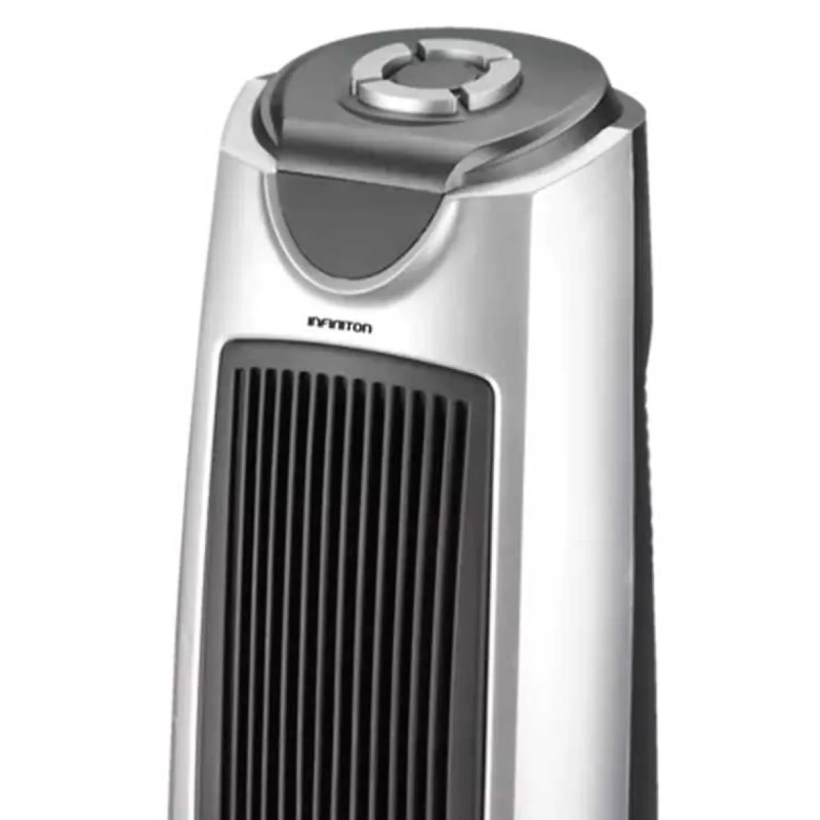 Calefactor ventilador cerámico Infiniton HS-2067PTC 2000W 2 niveles blanco/gris