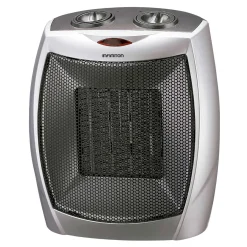 Calefactor ventilador Infiniton HPTC-902C 1500W termostato regulable gris