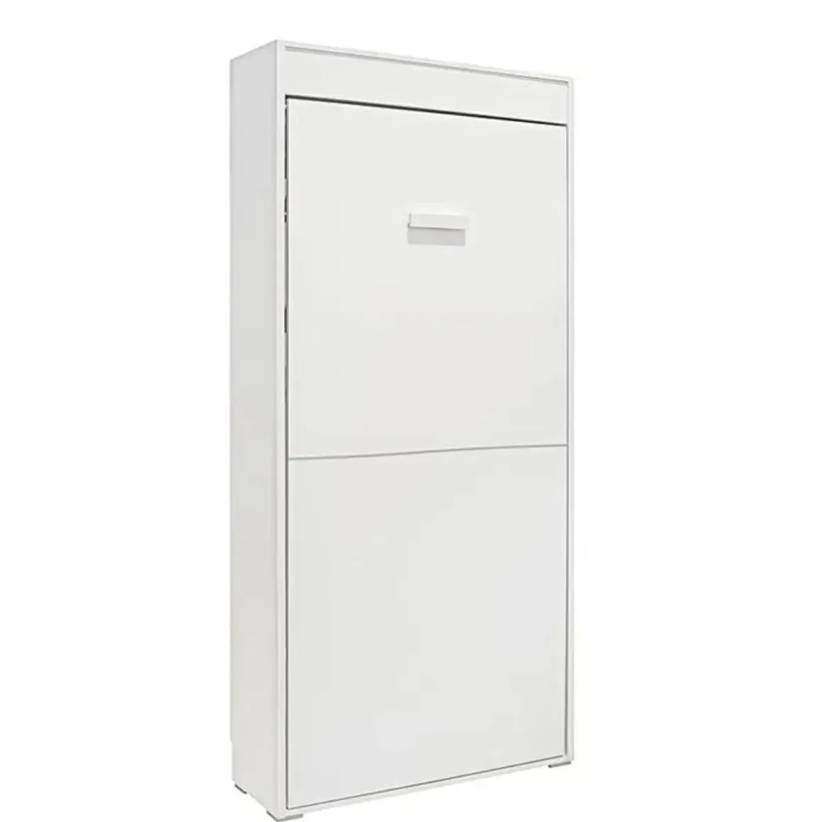 Cama abatible vertical sistema anticierre blanco 90x190 cm
