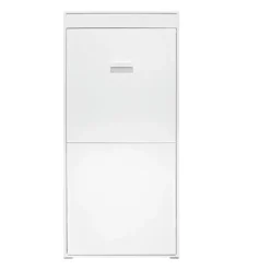 Cama abatible vertical sistema anticierre blanco 90x190 cm