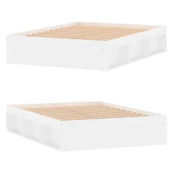 Cama Capadocia 6 módulos de almacenaje blanco