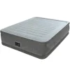 Cama hinchable Comfort plush Intex 2 personas con bomba eléctrica 46x152x203 cm