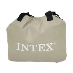 Cama hinchable Comfort plush Intex 2 personas con bomba eléctrica 46x152x203 cm