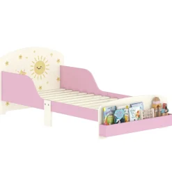 Cama infantil Play Aiyaplay anticaídas + estante 60x150 cm