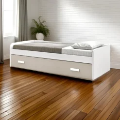 Cama nido Alumbre con cajonera 53,7x190x98,2 cm