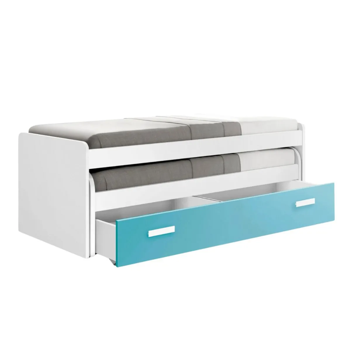 Cama nido Manuela con 2 cajones 73x201x115 cm