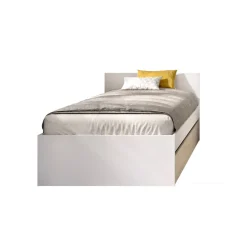 Cama Top con arrastre blanco/natural 67x95,8x194,8 cm