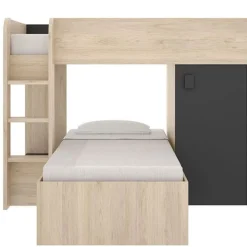 Cama tren Move con 2 camas y 2 opciones de montaje 150x255x112 cm