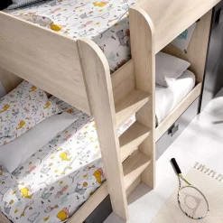 Cama tren Move con 2 camas y 2 opciones de montaje 150x255x112 cm