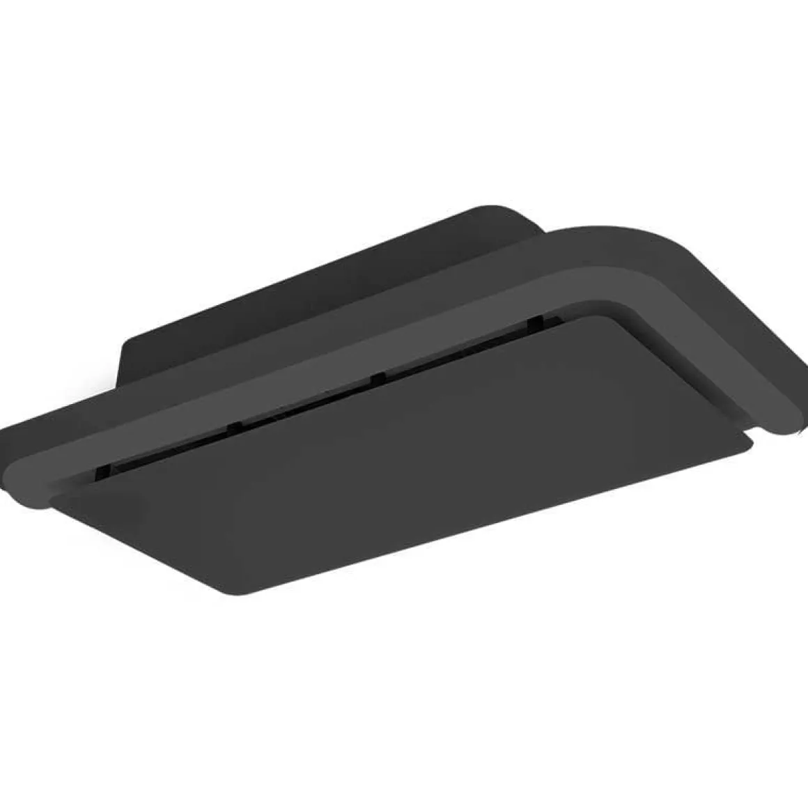 Campana de techo Svan SVCL1280N 790m³/h filtro de carbono negro 120 cm