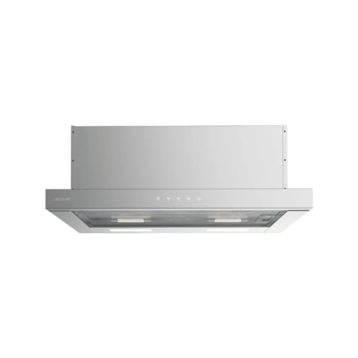Campana extractora Cecotec Bolero Flux TLT 604000 con 3 velocidades 415 m³/h A inox