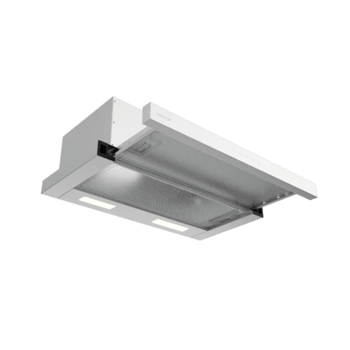 Campana extractora Cecotec Bolero Flux TLT 604000 con 3 velocidades 415 m³/h A inox