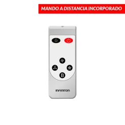 Campana extractora Infiniton CMPT-CLR92S 800m3/h 250W panel táctil y mando a distancia inox