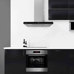 Campana extractora Infiniton CMPT-CLR92S 800m3/h 250W panel táctil y mando a distancia inox