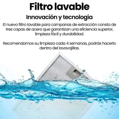 Campana extractora Infiniton CMPTRAL-81W 253W 800m³/h A blanco 80 cm