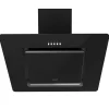 Campana tipo T CMPTRAL-SG60 Infiniton 400m³/h 210W con luz LED cristal negro 39,2x59,7x40 cm