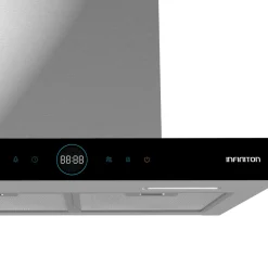 Campana tipo T Infiniton CMPT-CLR60S 250W 800m3/h mando a distancia A inox 60 cm