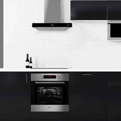 Campana tipo T Infiniton CMPT-CLR60S 250W 800m3/h mando a distancia A inox 60 cm