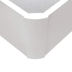 Canapé abatible Aneto elevación hidráulica 30 mm blanco 35x90x190 cm