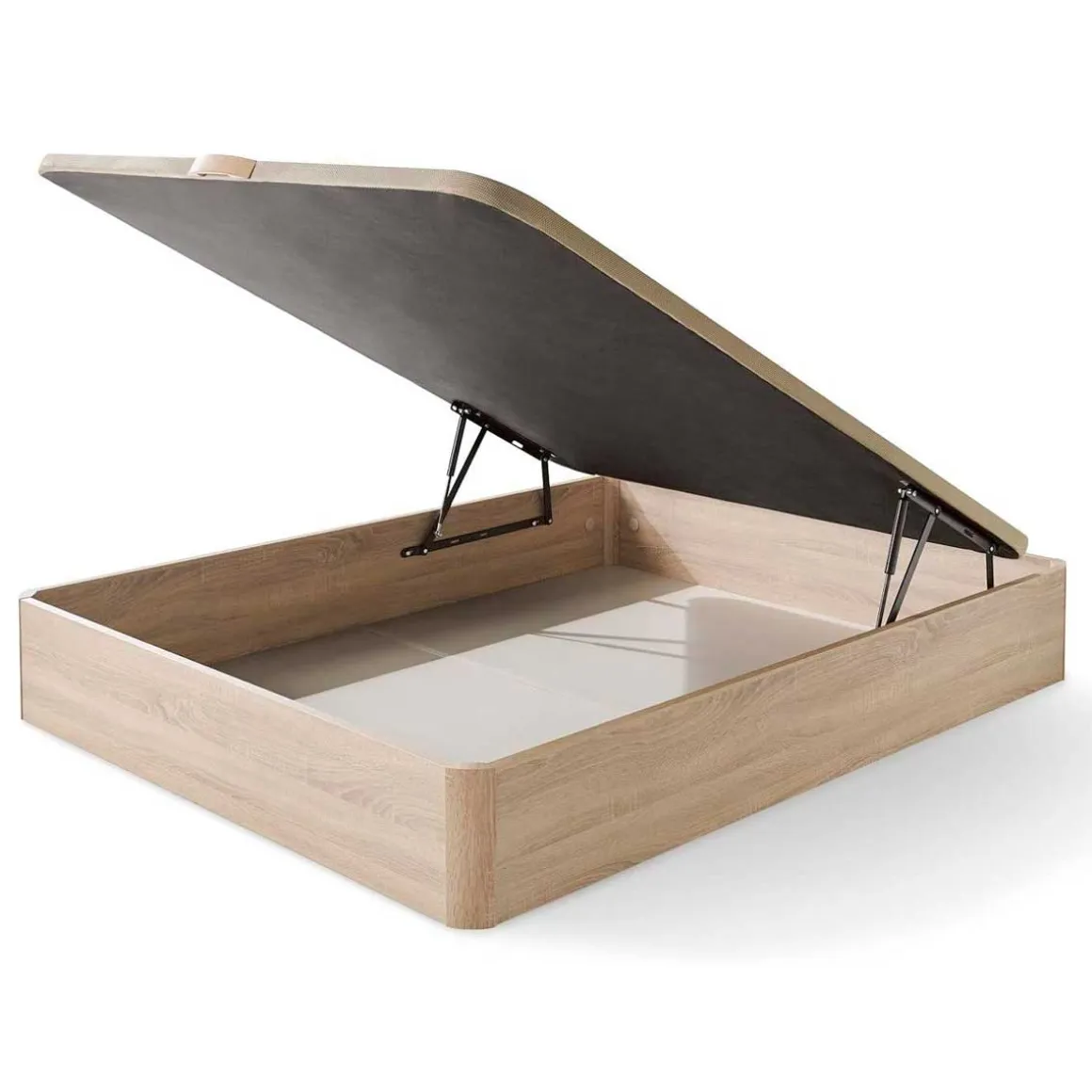 Canapé Delia XL elevable tapizado 3D 22 mm 39 cm - Montaje incluido