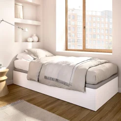 Canapé Nest diseño abatible blanco 190 cm