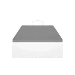 Canapé Nest diseño abatible blanco 190 cm