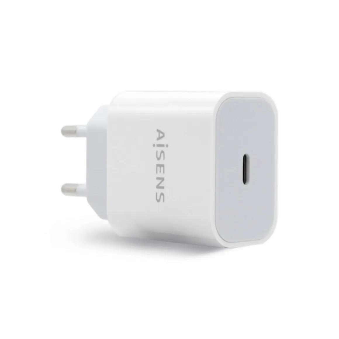 Cargador de pared Aisens A110-0537 20W 1 puerto USB tipo C blanco