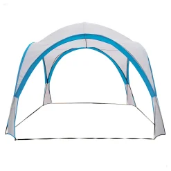 Carpa de camping Aktive blanco/azul 260x320x320 cm
