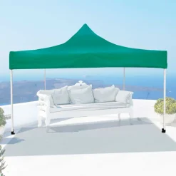 Carpa gazebo Aktive Garden plegable altura ajustable 220/320x300x300 cm