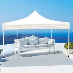 Carpa gazebo Aktive Garden plegable altura ajustable 220/320x300x300 cm