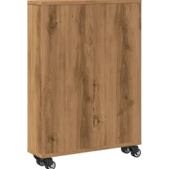 Carrito auxiliar Lombarda 3 compartimentos con ruedas 68x48x13 cm