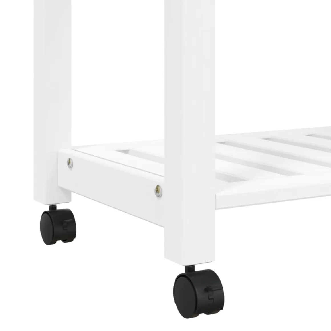 Carrito auxiliar Monza 2 estantes + 1 cajón 90x60x40 cm